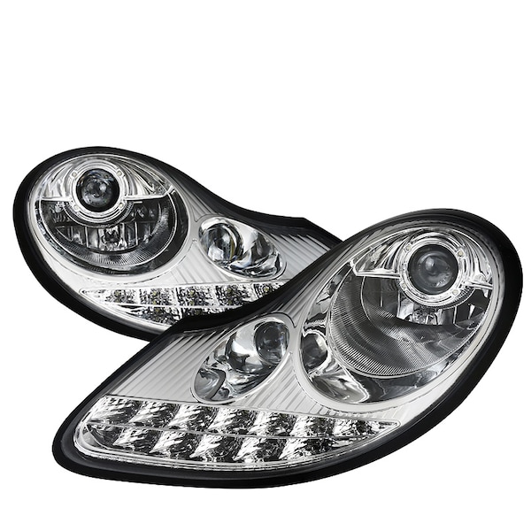 Spec-D Tuning 97-04 Porche Boxter Projector Headlights LHP-BOX97-TM - main
